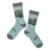 Grand Teton Reflection At Schwabacher Landing Wpa Socks