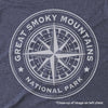 Great Smoky Map Long-Sleeve Unisex T-Shirt