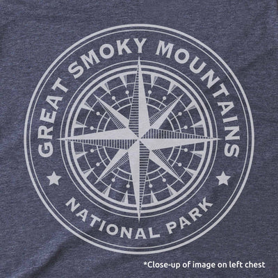 Great Smoky Map Long-Sleeve Unisex T-Shirt