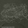 Great Smoky Mountains Map and Compass Short-Sleeve Unisex Tee