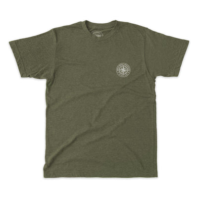 Great Smoky Mountains National Park Short-Sleeve Unisex T-Shirt with Map and Compass - McGovern & Company