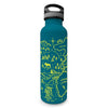 Jenny Lake Grand Teton Ill. Map Insulated Water Bottle