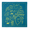 Jenny Lake Grand Teton National Park Illustrated Map Bandana
