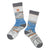 Lake Powell Contour Lines Socks