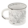 Lake Powell Line Map Camp Mug