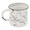 Mammoth Cave Line Map Camp Mug