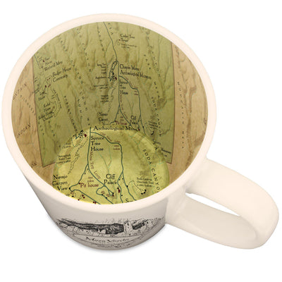 Mesa Verde National Park Map Mug - McGovern & Company