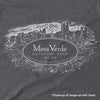 Mesa Verde National Park Map Unisex Long-Sleeve Tee