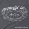 Mesa Verde National Park Map Unisex Tee