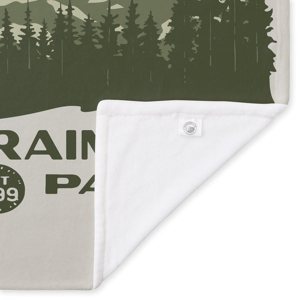 Mount Rainier National Park WPA Blanket McGovern Outdoor