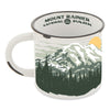Mount Rainier National Park WPA Camp Mug