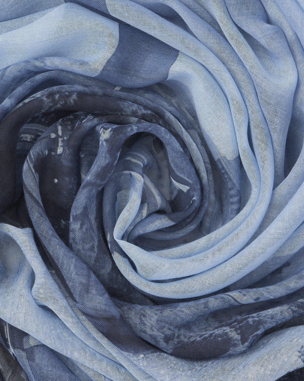 National Mall Black-and-White Photo Scarf - McGovern & Company