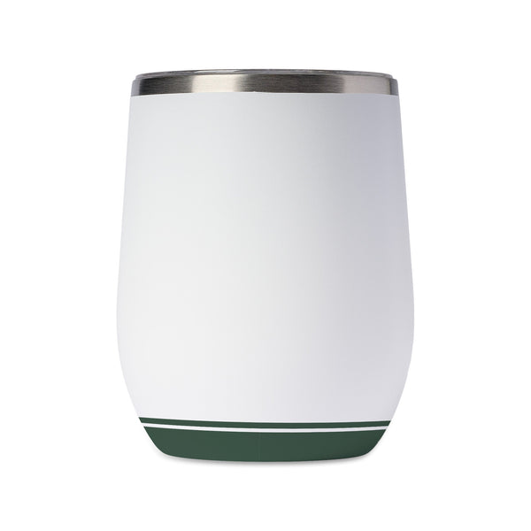 National Parks of the USA Illustrated Map Wine Tumbler in White - McGovern Outdoor