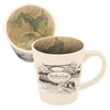 New River Gorge Vintage Map Latte Mug