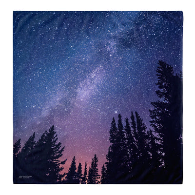 Night Sky Cotton Bandana