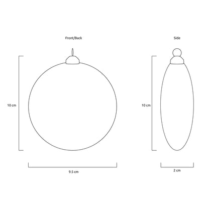 Night Sky Photo Ornament