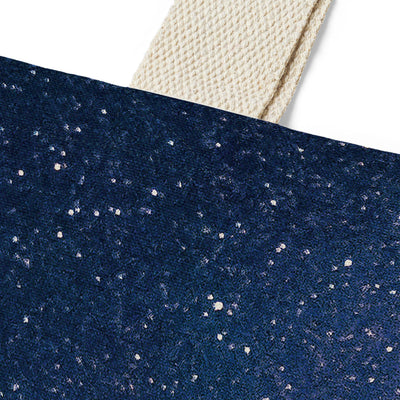 Night Sky Recycled Canvas Tote Bag
