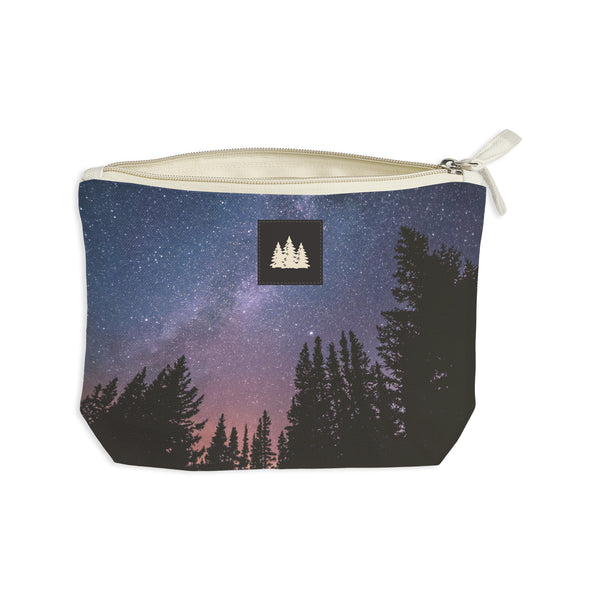Night Sky Recycled Canvas Zip Pouch - McGovern Outdoor