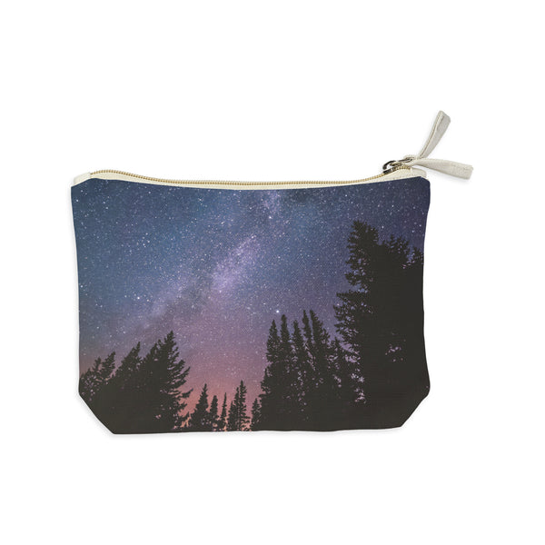 Night Sky Recycled Canvas Zip Pouch - McGovern Outdoor