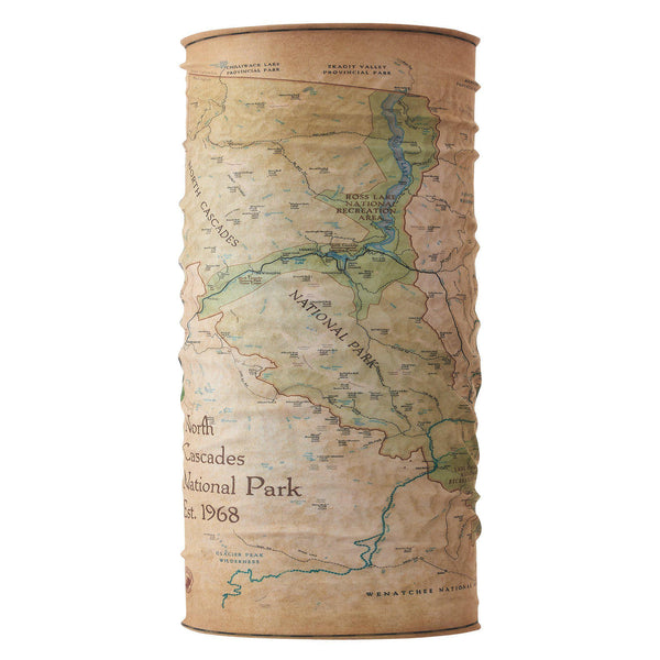 North Cascades National Park Map & Photo Bana - McGovern & Company