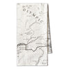 Olympic National Park Map Towel - McGovern & Company