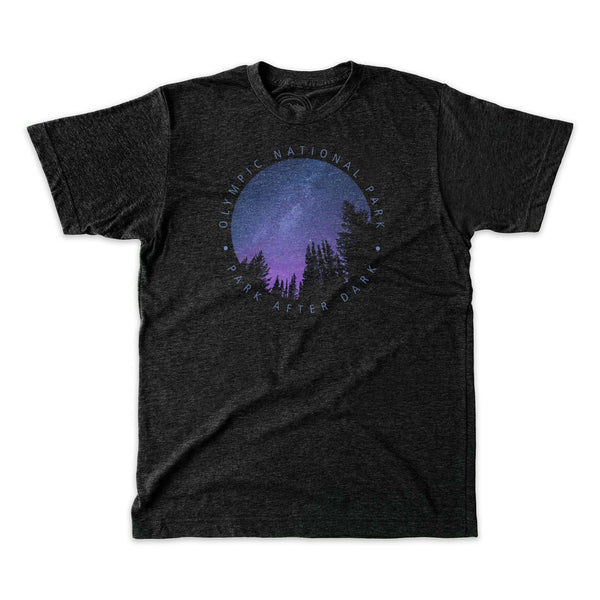 Olympic National Park Night Sky Short-Sleeve Unisex Tee