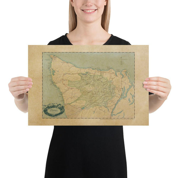 Olympic National Park Poster