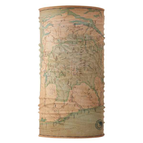 Olympic National Park Vintage Map Bana - McGovern & Company