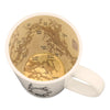 Oregon Caves Vintage Map Latte Mug