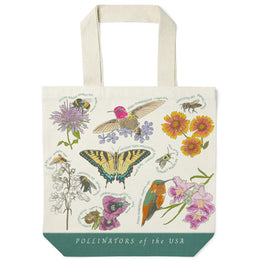 Pollinators of the USA Recycled Canvas Tote Bag - McGovern Outdoor