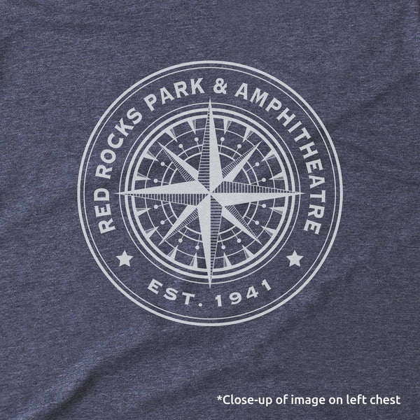 Red Rocks Canyon Park Map Unisex Tee - McGovern Outdoor