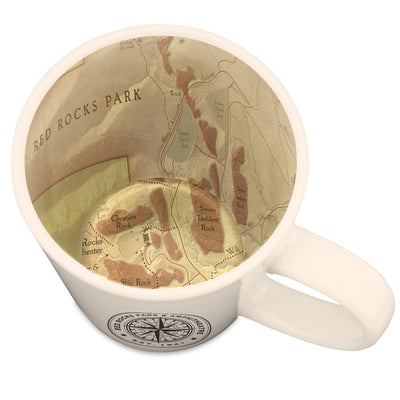 Red Rocks Park & Amphitheatre Map Mug - McGovern & Company