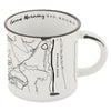 Red Rocks Park and Amphitheatre Line Map Camp Mug