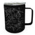 Rocky Mountain National Park Line Map Coffee Tumbler
