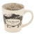Rocky Mountain National Park Map Inside Out Latte Mug