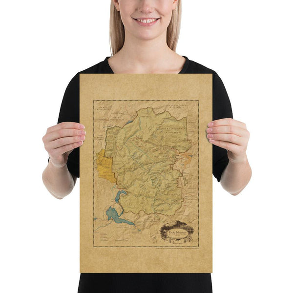 Rocky Mountain National Park Poster