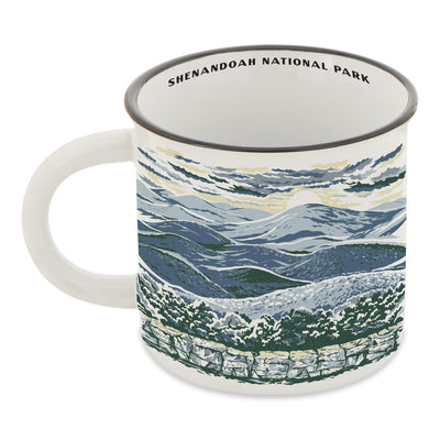 Shenandoah National Park WPA Camp Mug