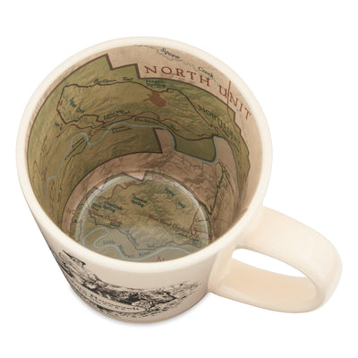 Theodore Roosevelt National Park Map Mug - McGovern & Company