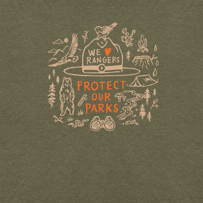 "We Love Rangers" Protect Our Parks Unisex T-Shirt - McGovern Outdoor