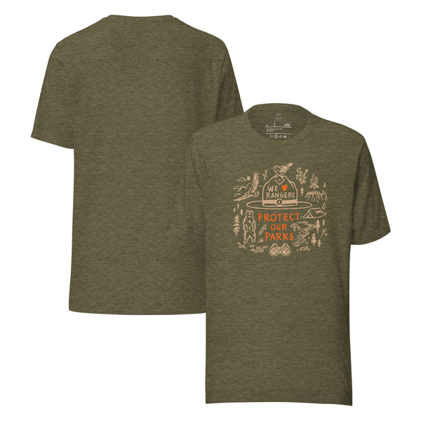"We Love Rangers" Protect Our Parks Unisex T-Shirt - McGovern Outdoor