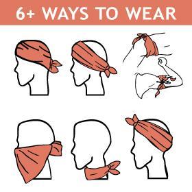 Wilderness Survival Cotton Bandana