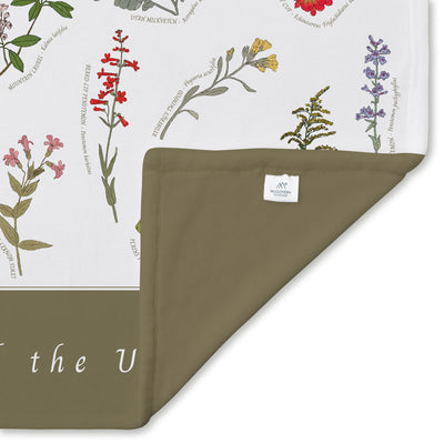 Wildflowers of the USA Blanket