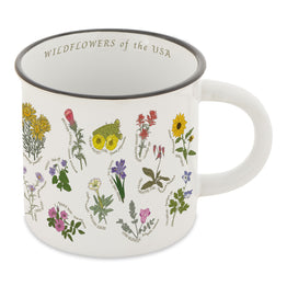 Wildflowers of the USA Camp Mug