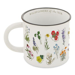 Wildflowers of the USA Camp Mug