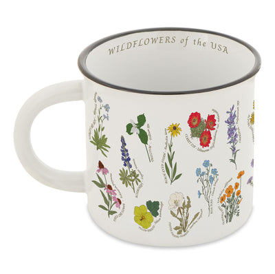 Wildflowers of the USA Camp Mug