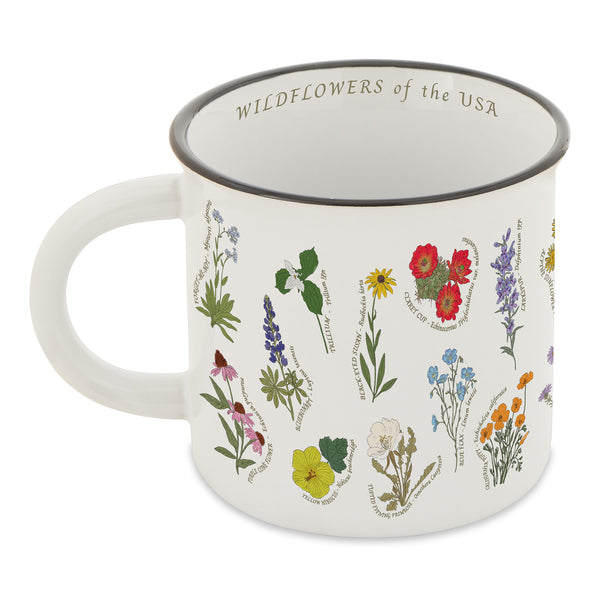Wildflowers of the USA Camp Mug