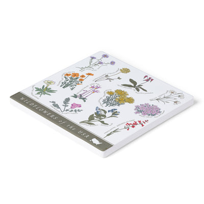 Wildflowers of the USA Coasters (Set of 4)