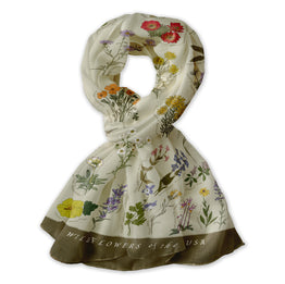 Wildflowers of the USA Scarf
