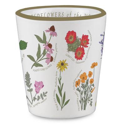 Wildflowers of the USA Shot Glass