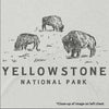 Yellowstone Aerial Illustration Short-Sleeve Unisex Tee